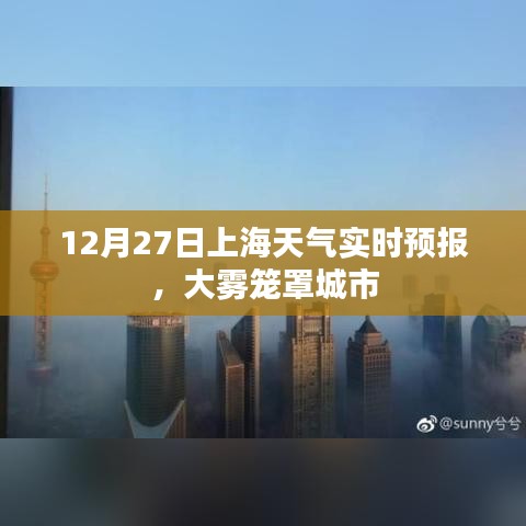 上海大雾笼罩下的天气实时预报,12月27日