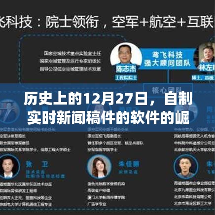 历史上的重要时刻，实时新闻稿件软件崛起与成长之路