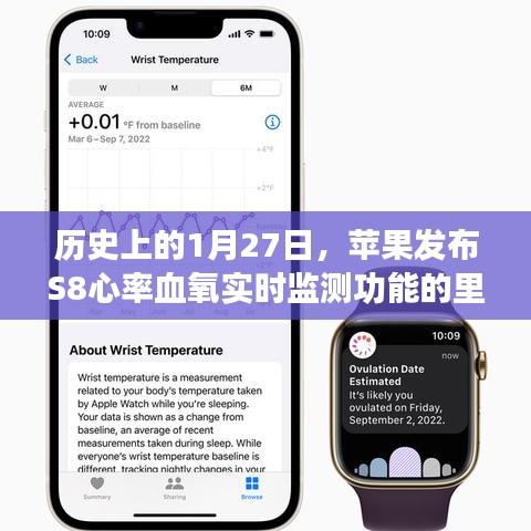 苹果S8心率血氧实时监测功能里程碑,1月27日发布时刻回顾