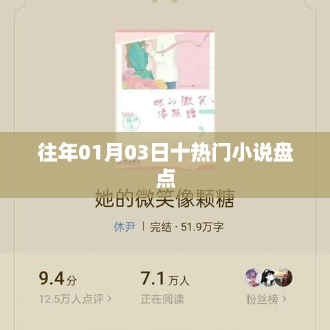 新年伊始热门小说盘点，回顾一月三日最热小说榜单