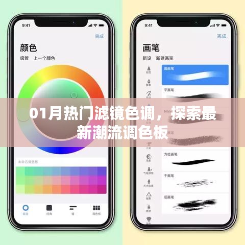 探索最新调色板,热门滤镜色调来袭