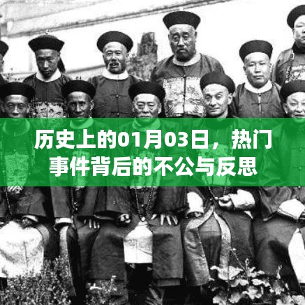 历史上的1月3日,重大事件背后的不公与反思