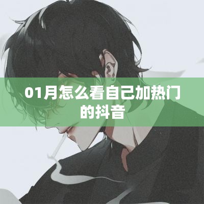 抖音热门查看方法指南,如何在一月份掌握自己上热门的视频