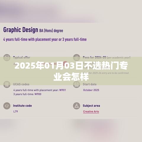 不选热门专业，未来会怎样？