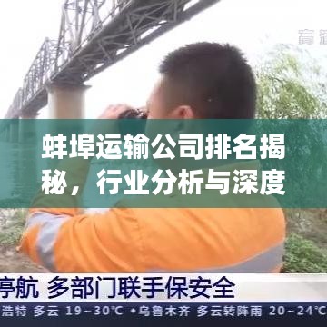 蚌埠运输公司排名揭秘,行业分析与深度解读