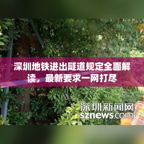 深圳地铁进出隧道规定全面解读,最新要求一网打尽