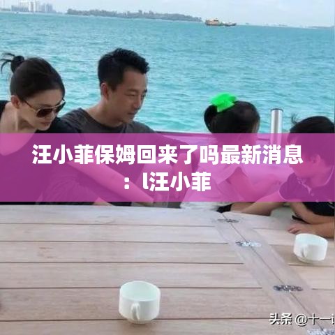 汪小菲保姆回来了吗最新消息:l汪小菲