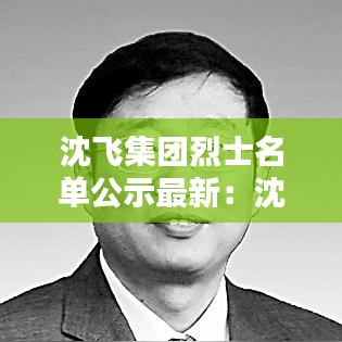 沈飞集团烈士名单公示最新:沈飞集团现任领导