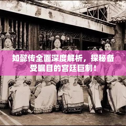 如懿传全面深度解析,探秘备受瞩目的宫廷巨制!