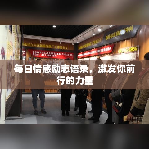 每日情感励志语录,激发你前行的力量