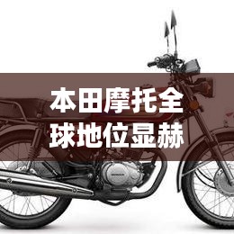 本田摩托全球地位显赫,揭秘其在世界市场的排名与影响力