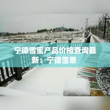 宁德雪蜜产品价格查询最新:宁德雪景