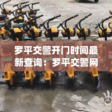 罗平交警开门时间最新查询:罗平交警网