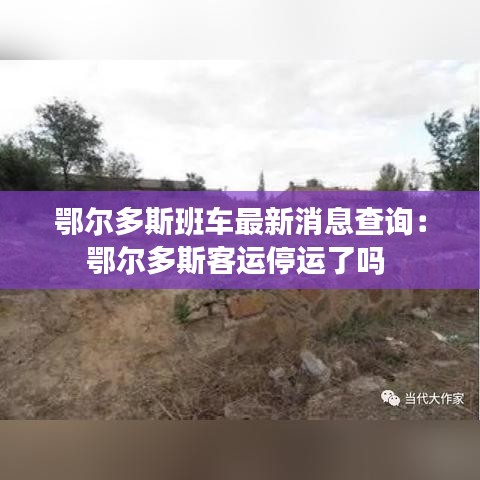 鄂尔多斯班车最新消息查询：鄂尔多斯客运停运了吗 
