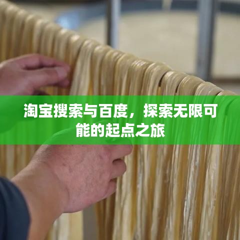 淘宝搜索与百度，探索无限可能的起点之旅