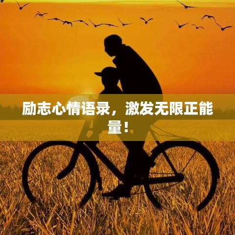 励志心情语录,激发无限正能量!