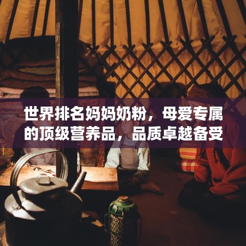 世界排名妈妈奶粉,母爱专属的顶级营养品,品质卓越备受推崇!