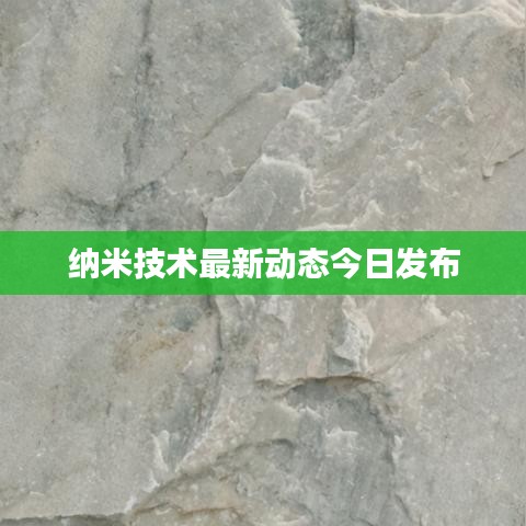 纳米技术最新动态今日发布