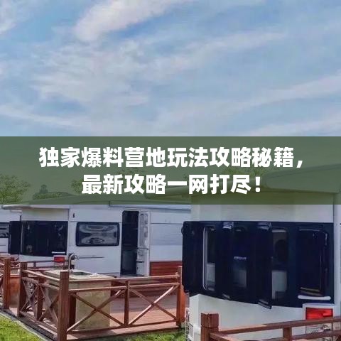 独家爆料营地玩法攻略秘籍,最新攻略一网打尽!