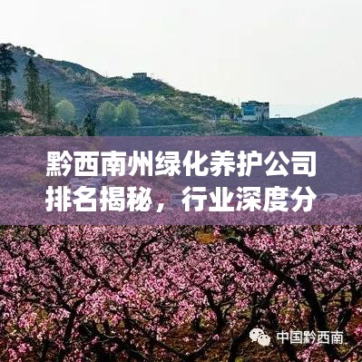黔西南州绿化养护公司排名揭秘,行业深度分析与独家解读