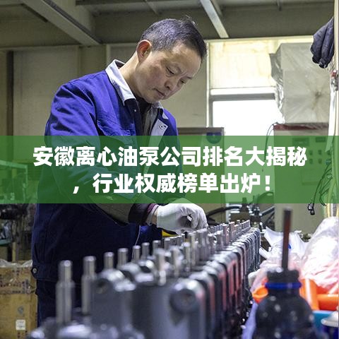 安徽离心油泵公司排名大揭秘,行业权威榜单出炉!