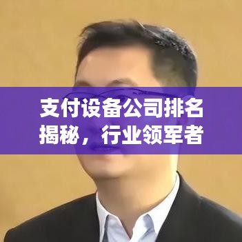 支付设备公司排名揭秘,行业领军者的力量与影响力榜单重磅出炉!