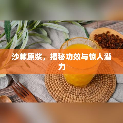 沙棘原浆,揭秘功效与惊人潜力