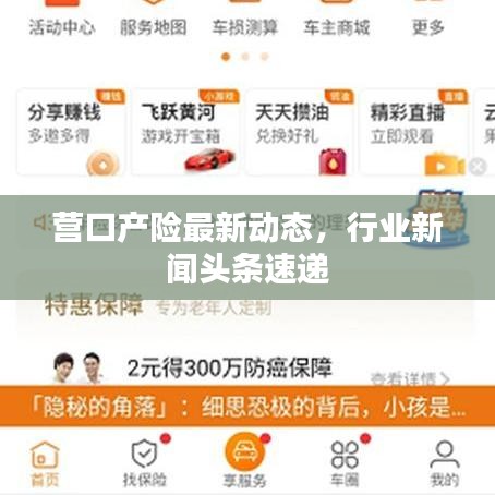 营口产险最新动态,行业新闻头条速递