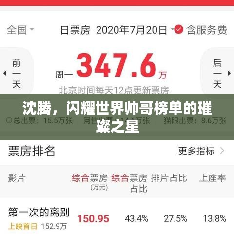 沈腾,闪耀世界帅哥榜单的璀璨之星