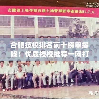 合肥技校排名前十榜单揭晓!优质技校推荐一网打尽