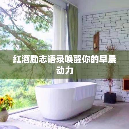 红酒励志语录唤醒你的早晨动力