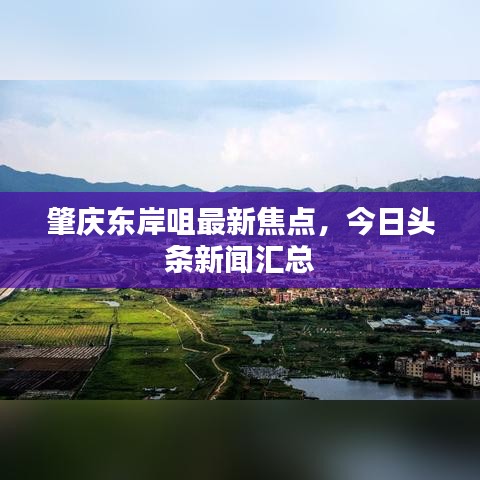 肇庆东岸咀最新焦点,今日头条新闻汇总