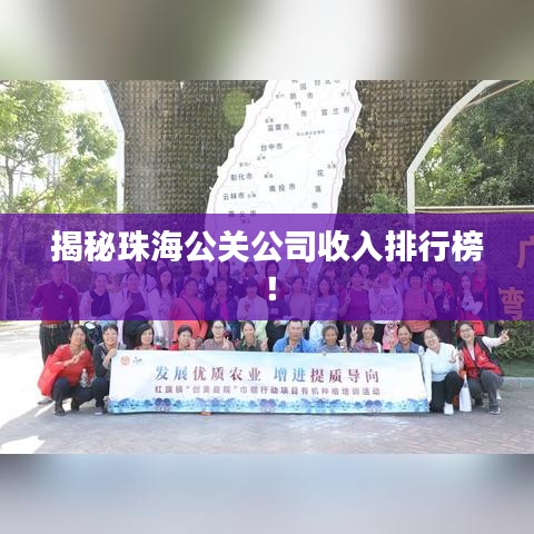 揭秘珠海公关公司收入排行榜!