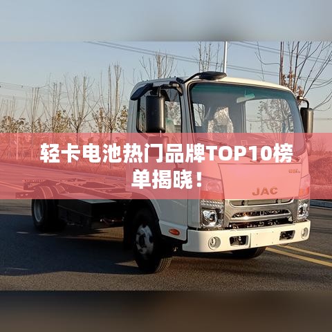 轻卡电池热门品牌TOP10榜单揭晓!