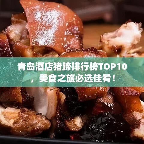 青岛酒店猪蹄排行榜TOP10，美食之旅必选佳肴！