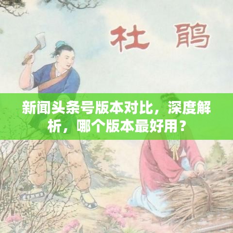 新闻头条号版本对比,深度解析,哪个版本最好用?
