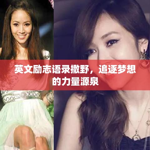 英文励志语录撒野,追逐梦想的力量源泉