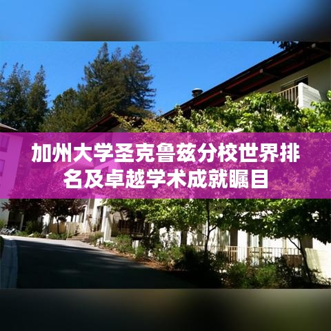 加州大学圣克鲁兹分校世界排名及卓越学术成就瞩目
