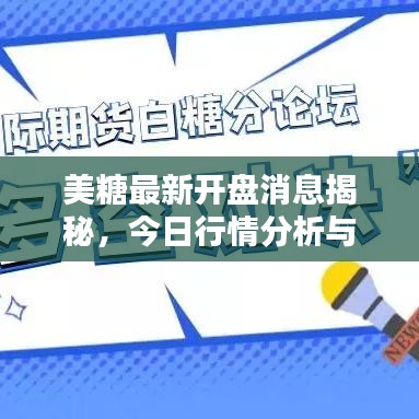 美糖最新开盘消息揭秘,今日行情分析与视频速递