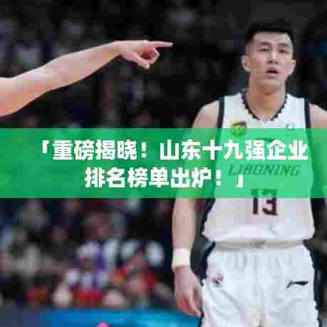 「重磅揭晓!山东十九强企业排名榜单出炉!」