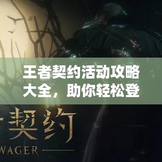 王者契约活动攻略大全,助你轻松登顶!