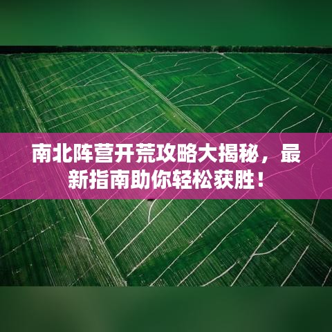 南北阵营开荒攻略大揭秘,最新指南助你轻松获胜!
