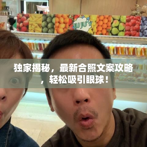 独家揭秘,最新合照文案攻略,轻松吸引眼球!