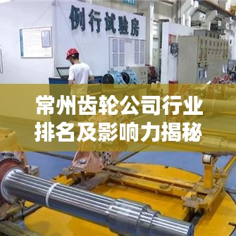 常州齿轮公司行业排名及影响力揭秘