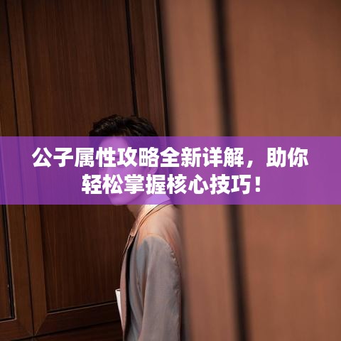 公子属性攻略全新详解,助你轻松掌握核心技巧!