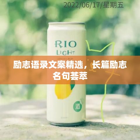 励志语录文案精选，长篇励志名句荟萃