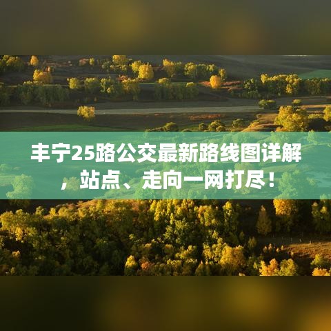 丰宁25路公交最新路线图详解,站点、走向一网打尽!