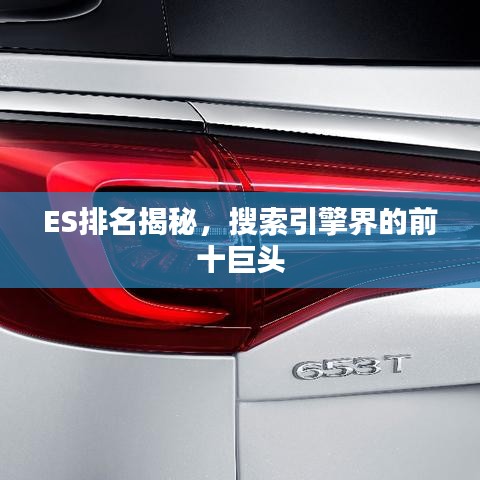 ES排名揭秘,搜索引擎界的前十巨头