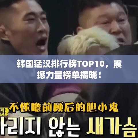 韩国猛汉排行榜TOP10,震撼力量榜单揭晓!