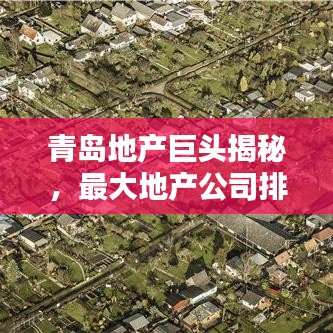 青岛地产巨头揭秘,最大地产公司排名榜单揭晓!